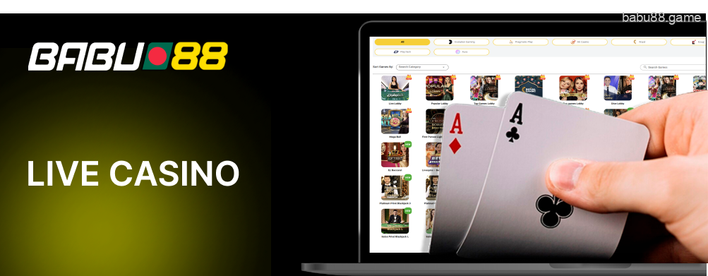 You can play your favorite table games Babu88